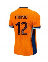 Nederland Jeremie Frimpong #12 Hjemmedrakt EM 2024 Korte ermer